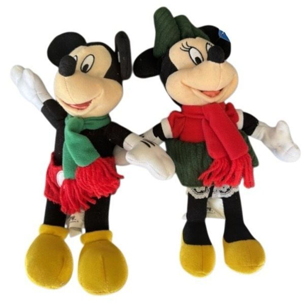 Disney Mickey Mouse Minnie Mouse Toy Factory 10” Plush Toys